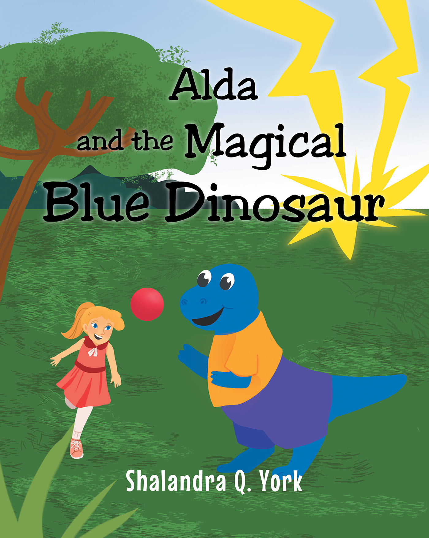 Alda and the Magical Blue Dinosaur Cover Image