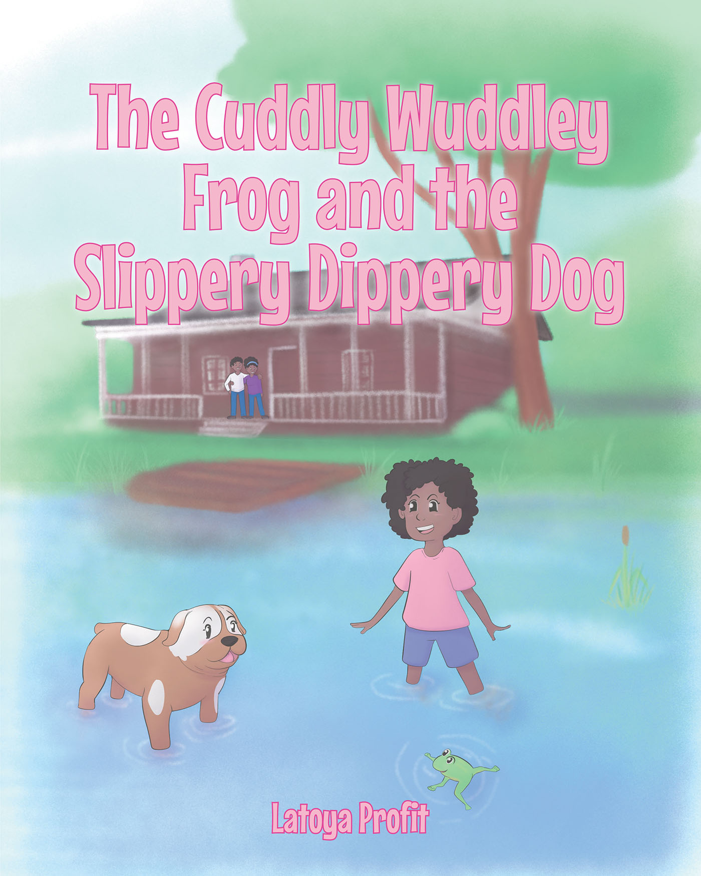 The Cuddly Wuddley Frog and the Slippery Dippery Dog Cover Image