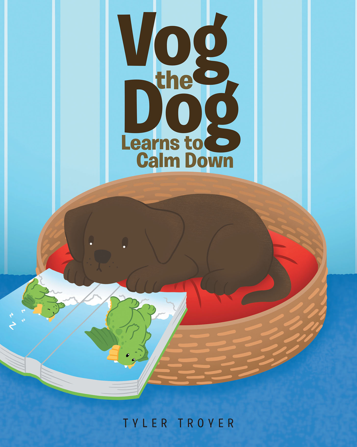 Vog the Dog Learns to Calm Down Cover Image