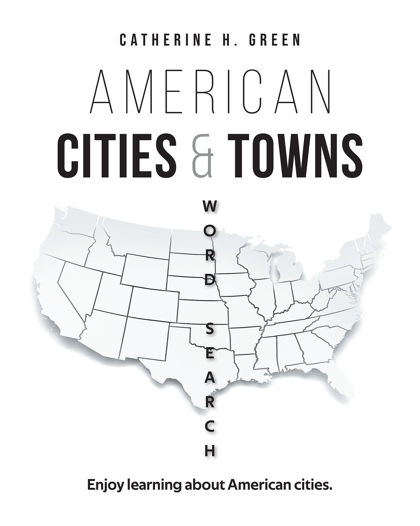 American Cities & Towns: Word Search Cover Image