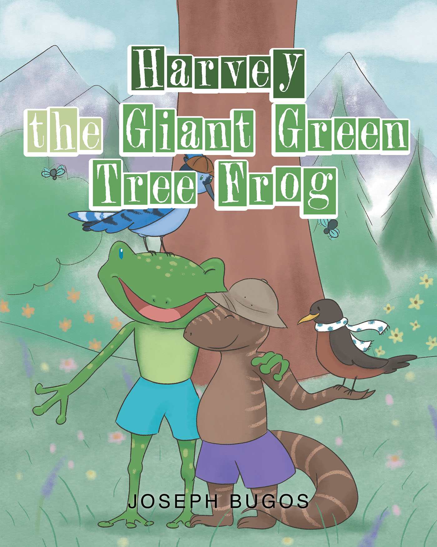 Harvey the Giant Green Tree Frog  Cover Image