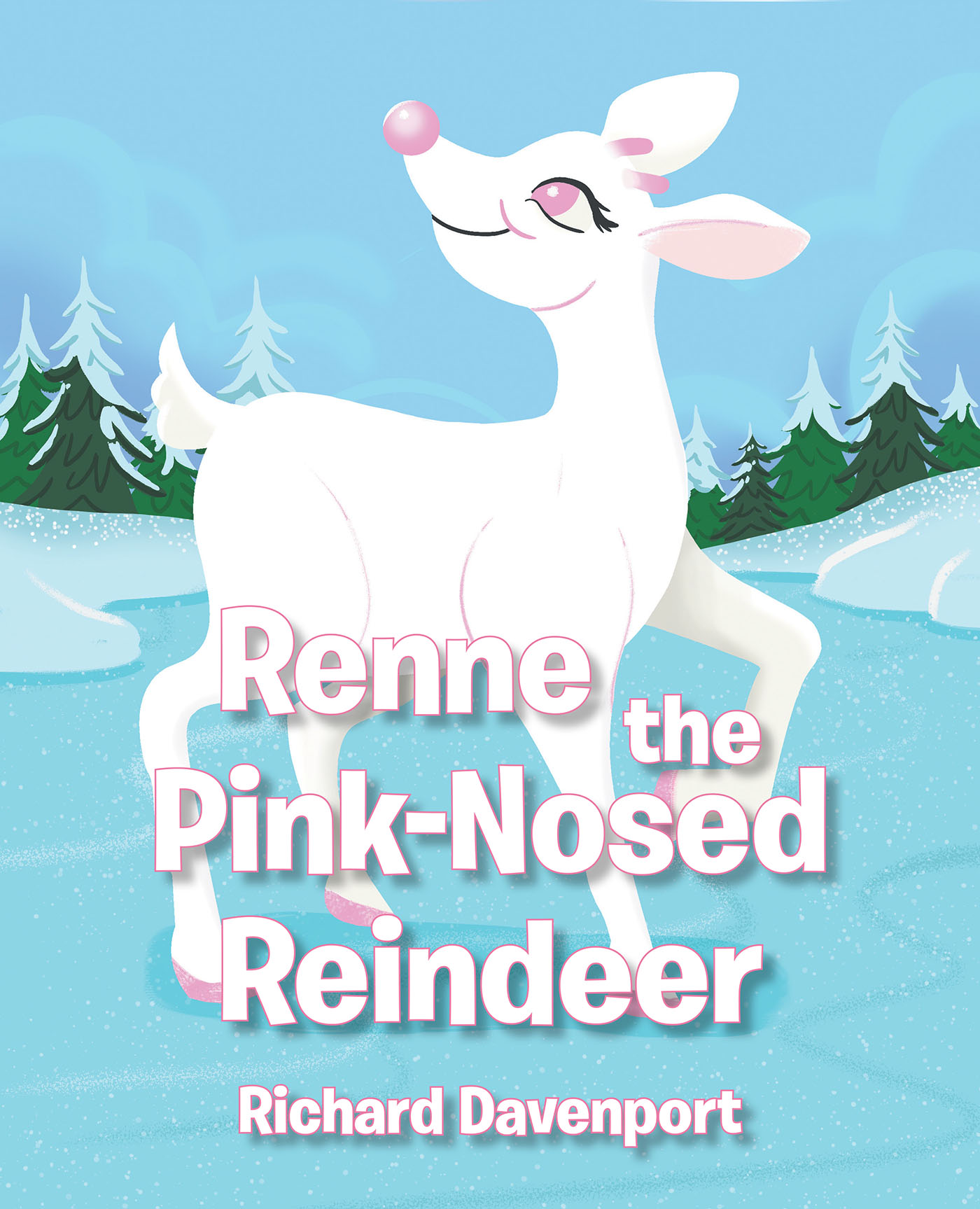 Renne the Pink-Nosed Reindeer Cover Image