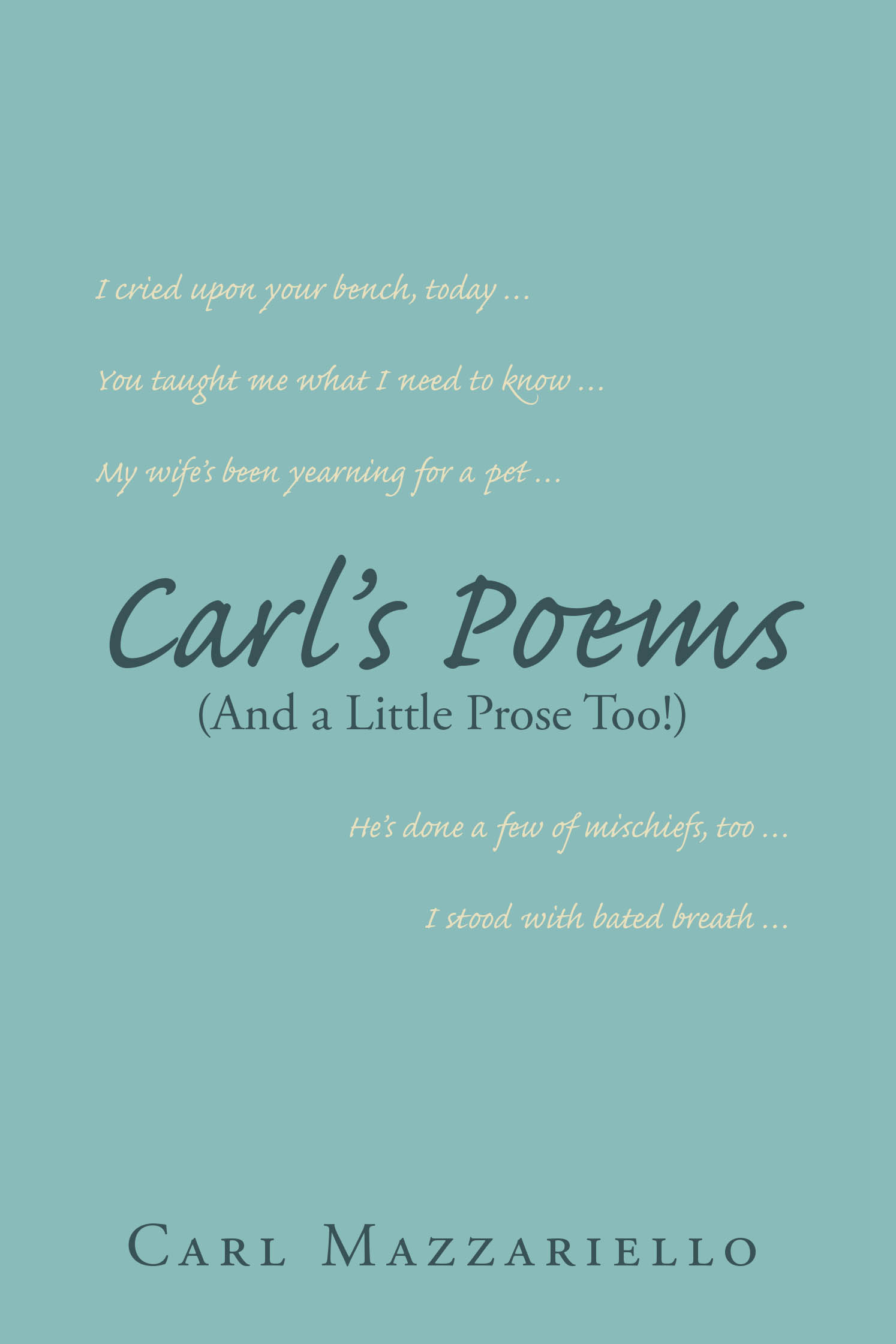 Carl's Poems Cover Image